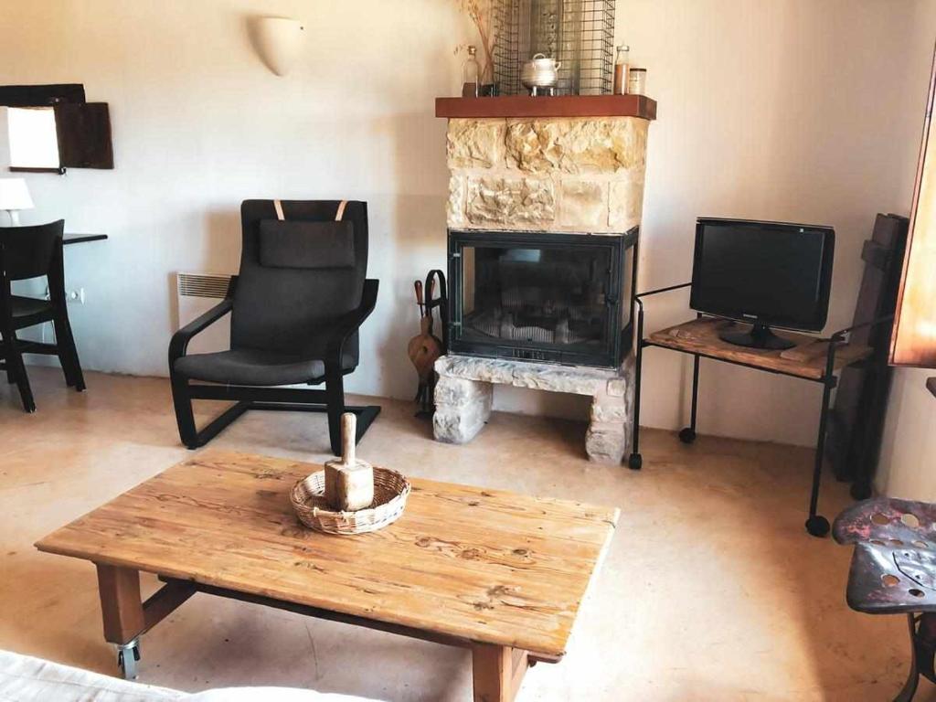 TV a/nebo společenská místnost v ubytování La Casa Laste