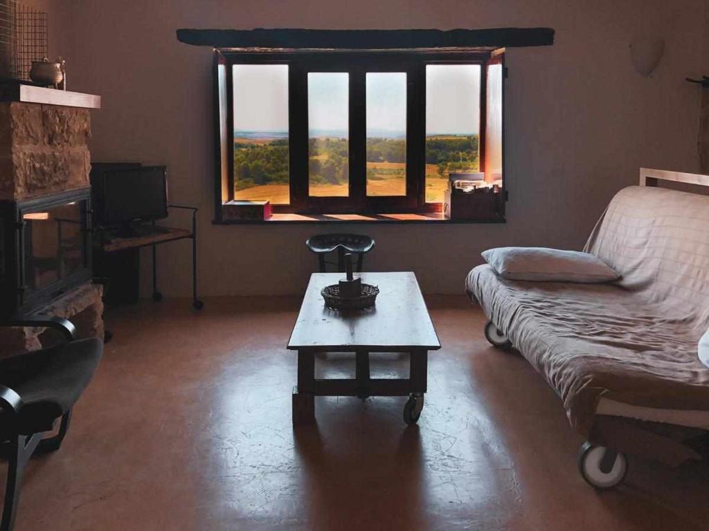 Posezení v ubytování La Casa Laste