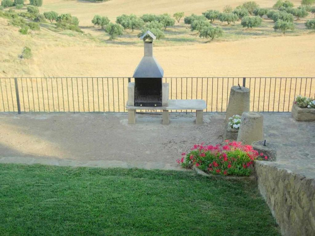 Zahrada ubytování La Casa Laste
