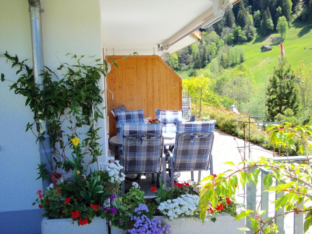 Ogród w obiekcie Chalet Pfingsteggblick