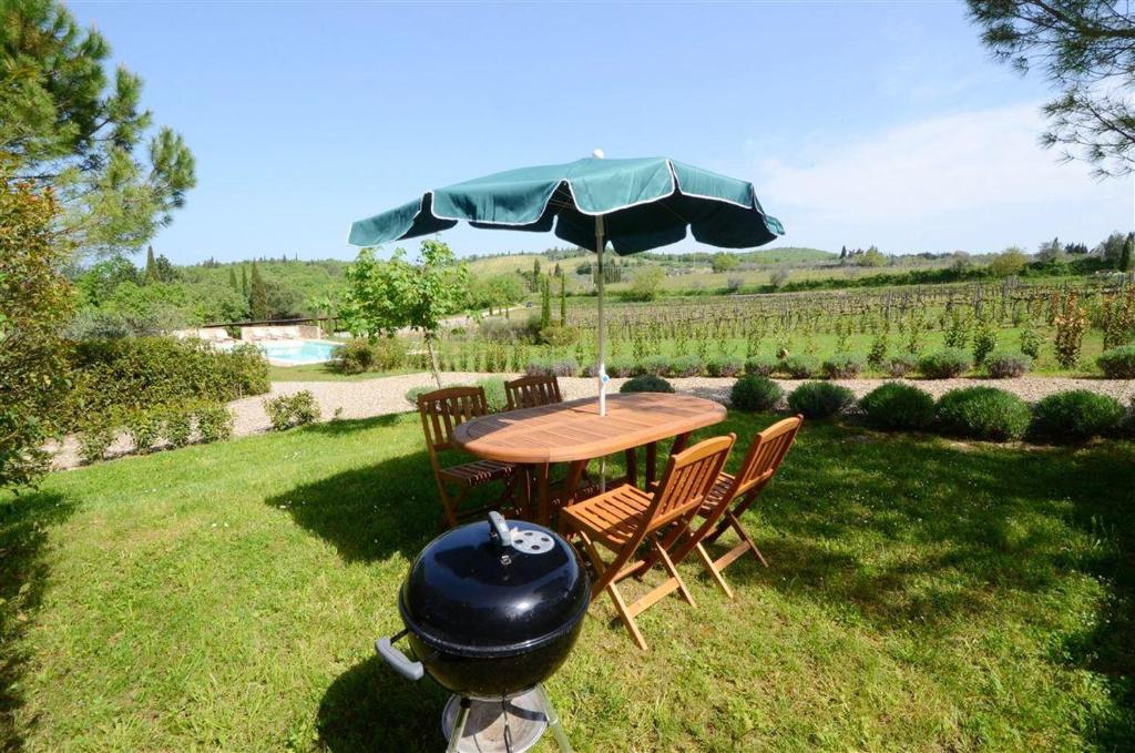 Κήπος έξω από το Casa del Vignaiolo