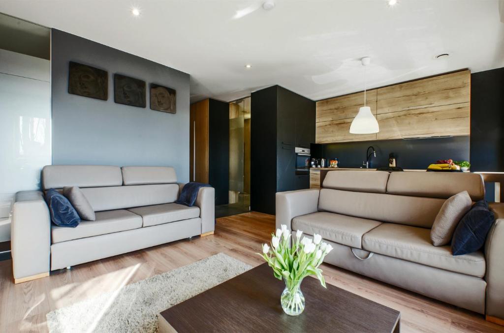 LupoApartments z Klimatyzacją do wyboru z Jacuzzi Pole Dance Parking Dostęp na Kod - Deluxe Apartment (without Bathtub)