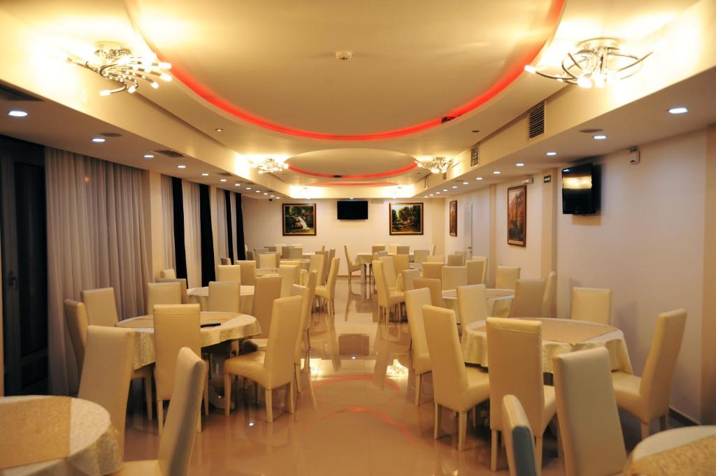 Posezení v ubytování Garni Hotel Crystal Ice