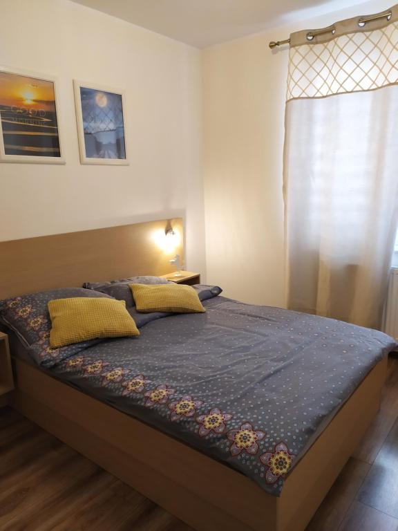 Posteľ alebo postele v izbe v ubytovaní Modern