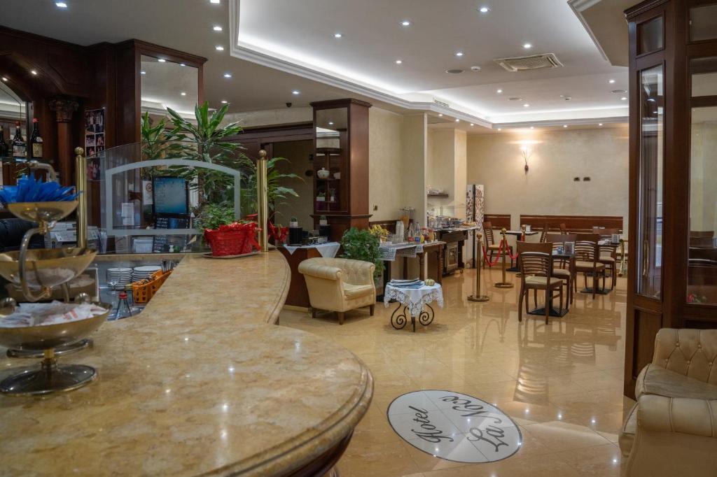 Posezení v ubytování Hotel La Noce