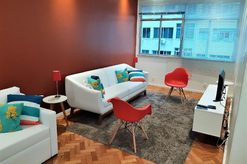  Lindo e novo apto entre Ipanema e Copacabana