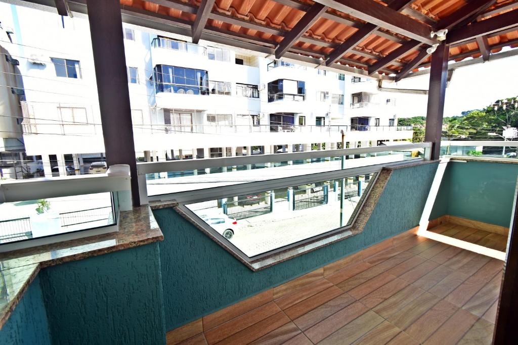 Uma varanda ou terraço em Pousada Enseada dos Golfinhos