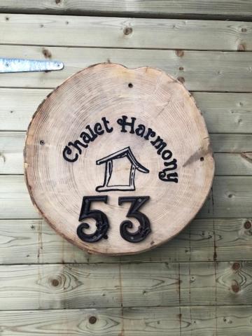 Certifikát, hodnocení, plakát nebo jiný dokument vystavený v ubytování Chalet Harmony