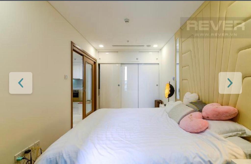 Giường trong phòng chung tại Landmark 81 - AirBnb