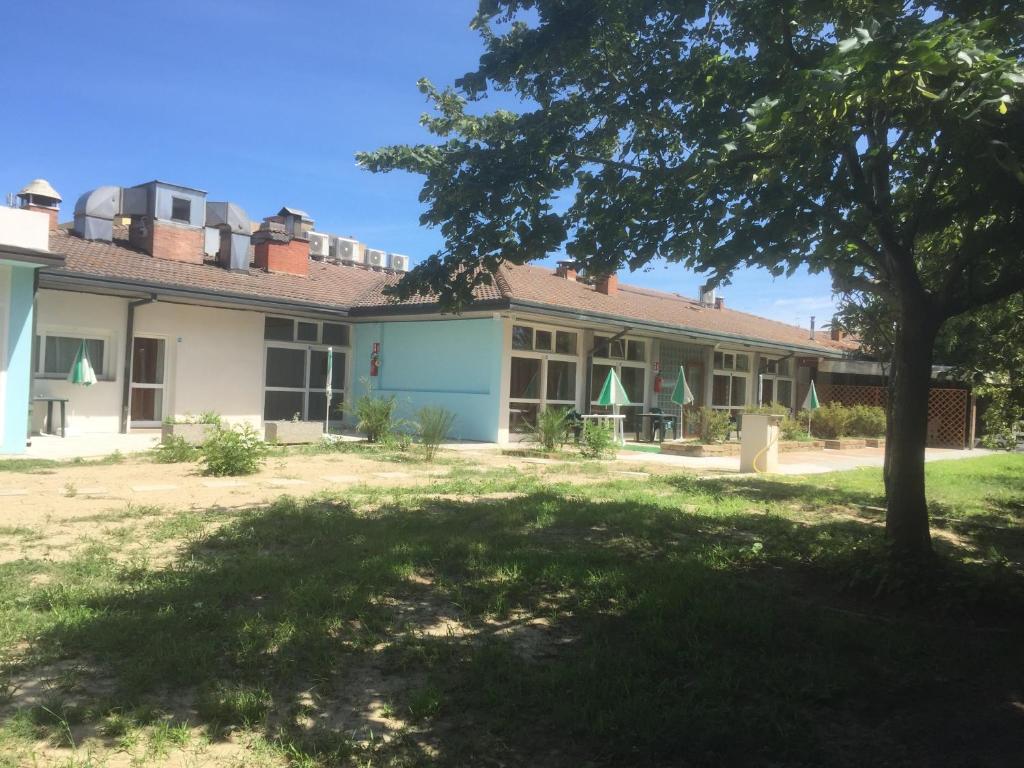 Budova, kde se aparthotel nachází
