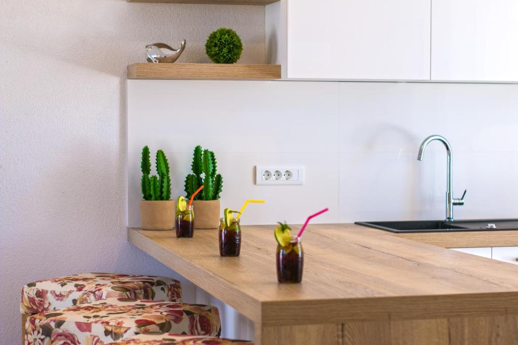 Nápoje v ubytování Brela: Villa Punta