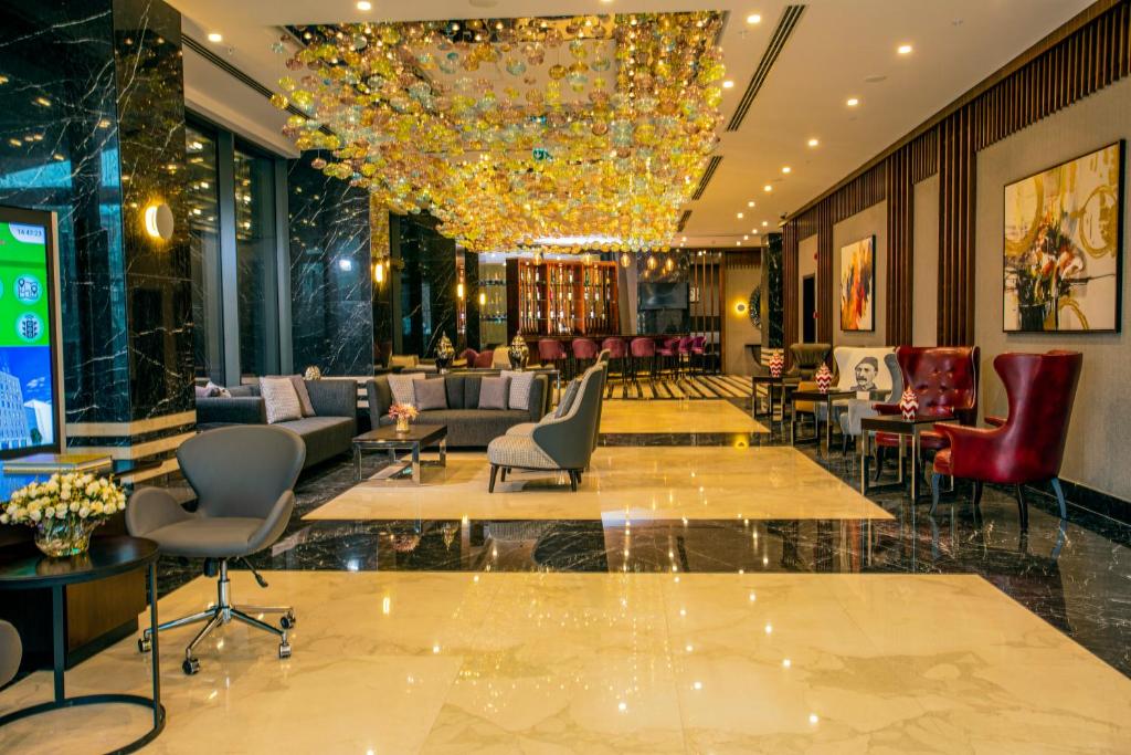 Posezení v ubytování CHER HOTEL & SPA Taksim