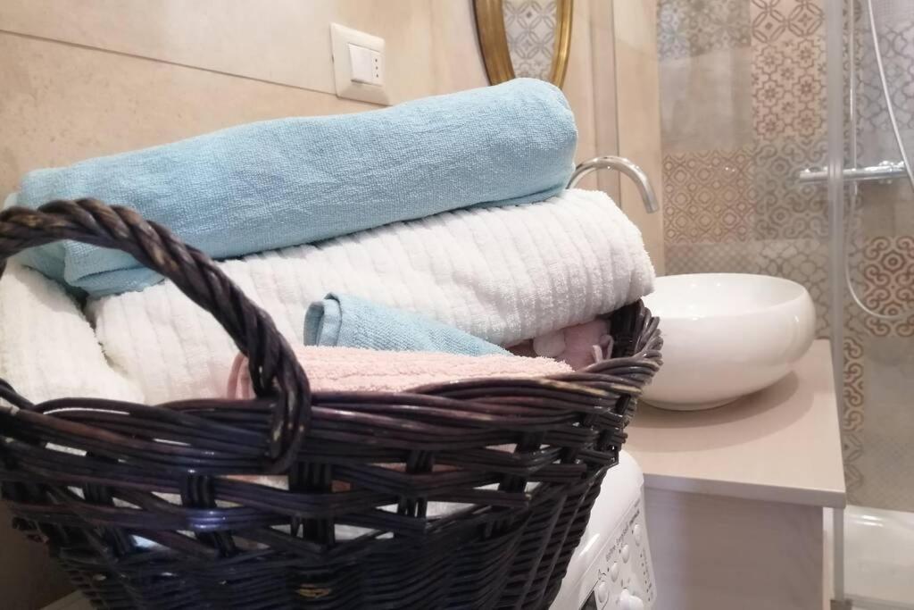 Koupelna v ubytování Casa Isabella