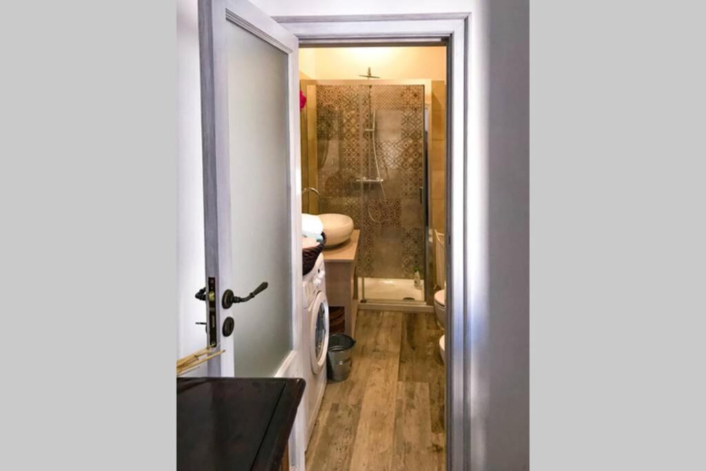 Koupelna v ubytování Casa Isabella