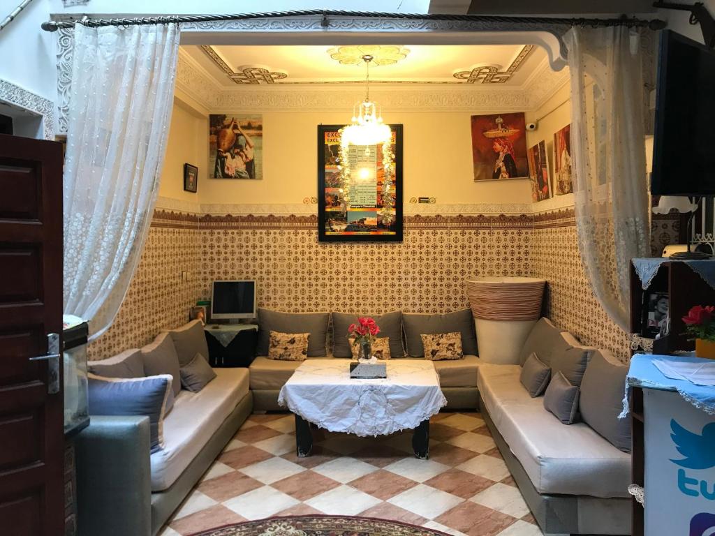 Posezení v ubytování Hostel Dream belko