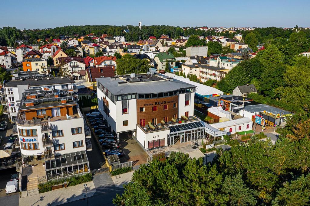 Nespecifikovaný výhled na destinaci Władysławowo nebo výhled na město při pohledu z hotelu
