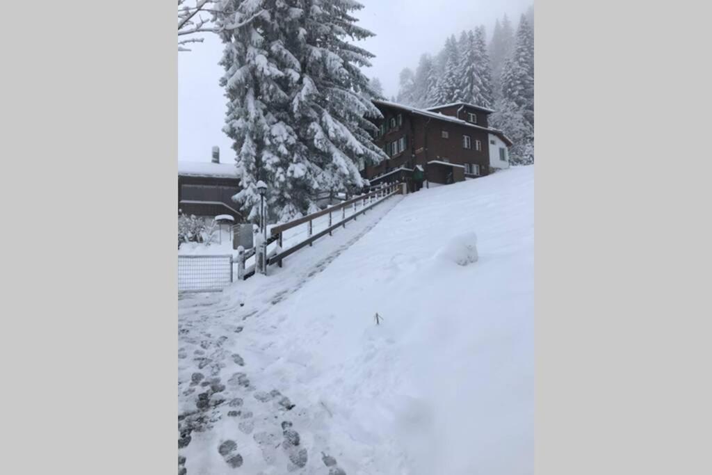 Chalet Sonnenheim mit atemberaubender Aussicht v zimě
