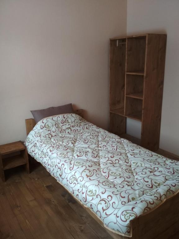 Postel nebo postele na pokoji v ubytování Еко-садиба Сова Бубу
