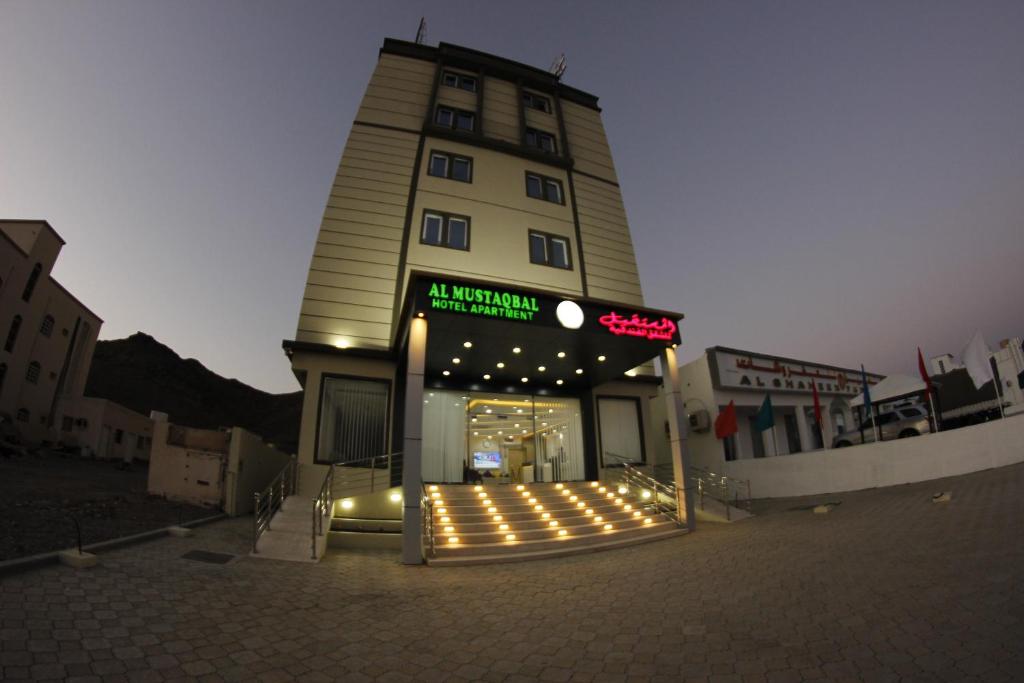 Budova, kde se aparthotel nachází