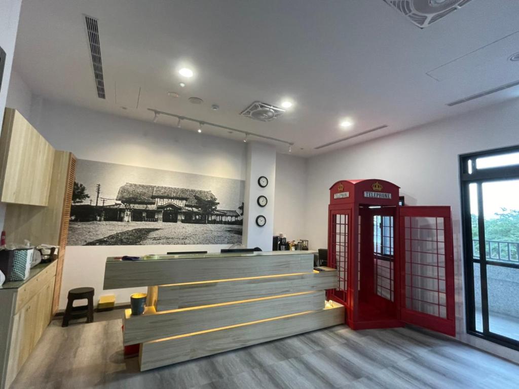 Kuchyň nebo kuchyňský kout v ubytování One Night Hostel
