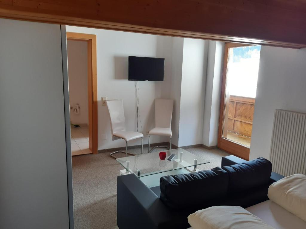 Telewizja i/lub zestaw kina domowego w obiekcie Appartements Maurer