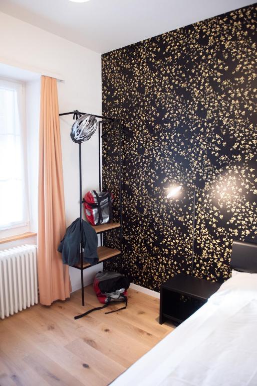 Postel nebo postele na pokoji v ubytování Gasthof Bären