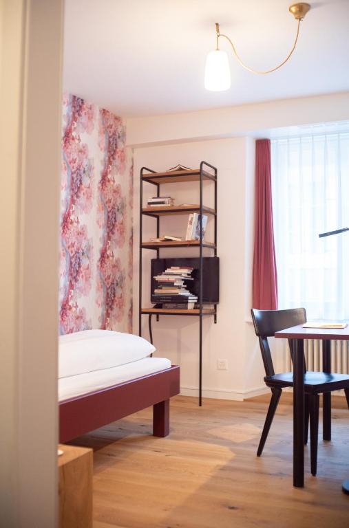 Postel nebo postele na pokoji v ubytování Gasthof Bären