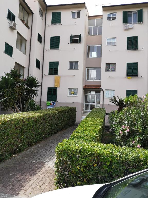 Budynek, w którym mieści się apartament