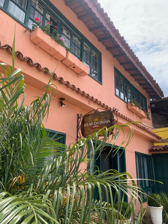 O edifício em que a pousada se localiza