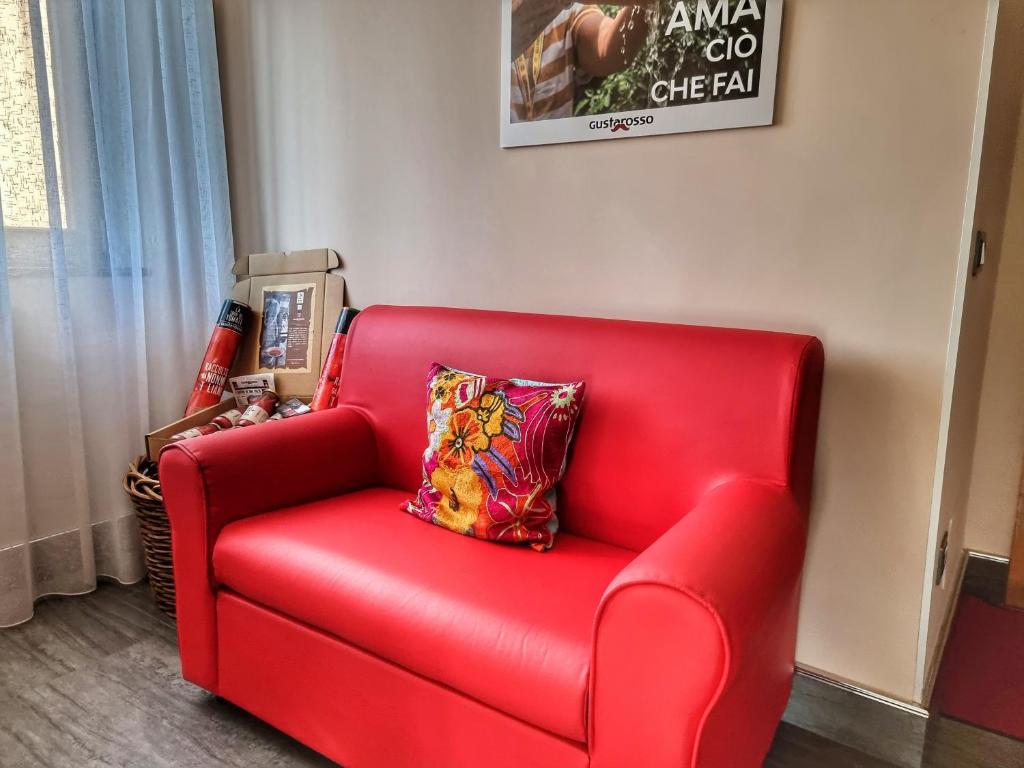 Część wypoczynkowa w obiekcie Gustarosso Rooms
