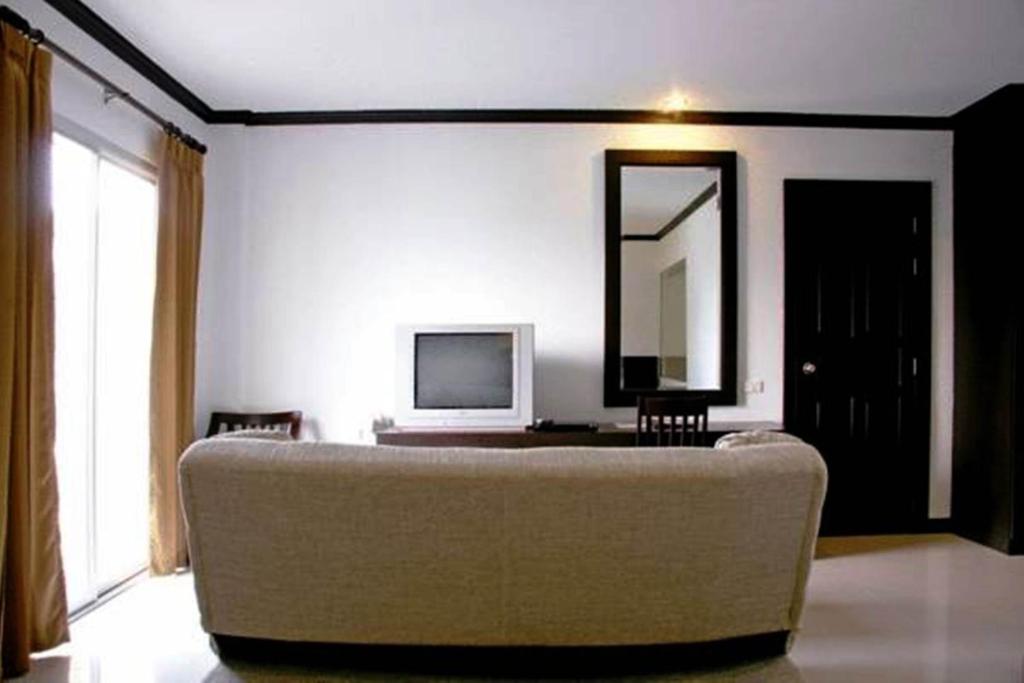 TV a/nebo společenská místnost v ubytování Tanawit Hotel & Spa