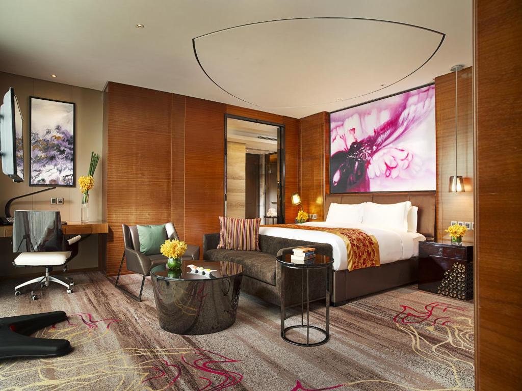 Sofitel Nanjing Galaxy - Luxusking Room Mit Lake View Und Clubzugang