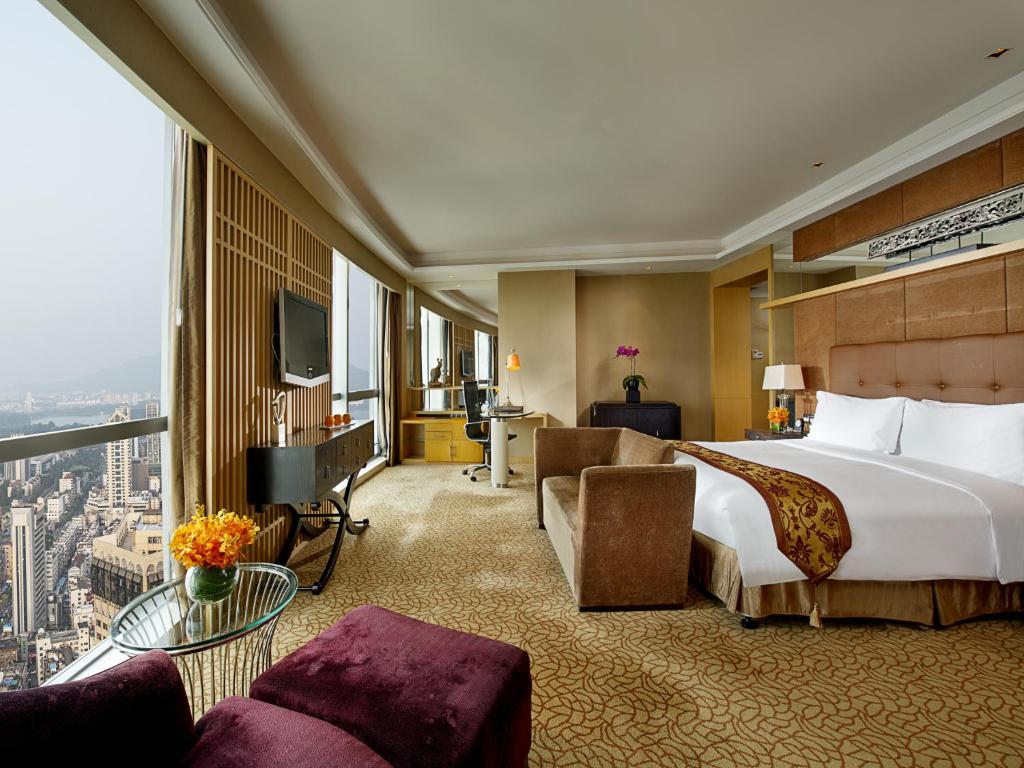 Sofitel Nanjing Galaxy - Luxus -Königszimmer Mit Lake View