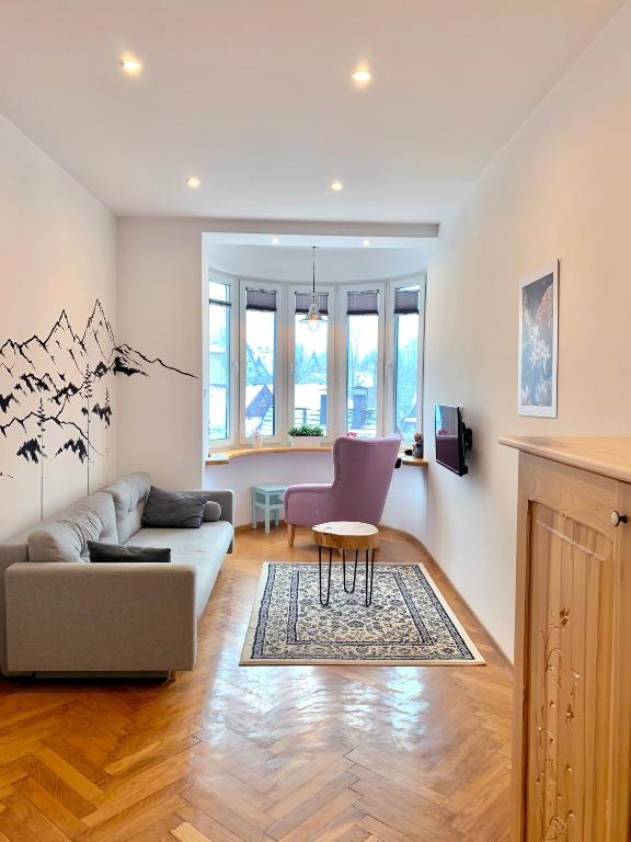 Posedenie v ubytovaní APARTAMENTY KRUPÓWKI 35 (Maria Mąka)