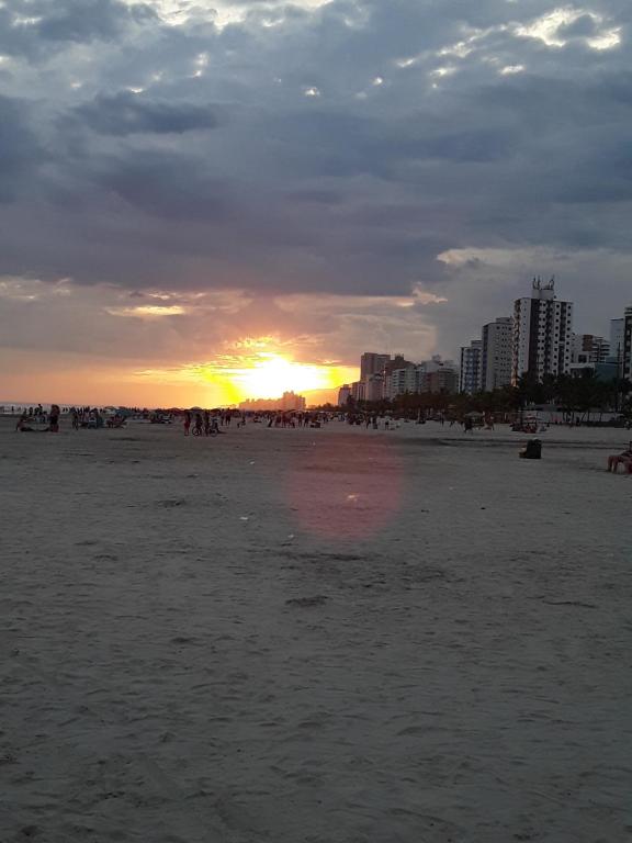 Apartamento com vista apaixonante na Praia Grande