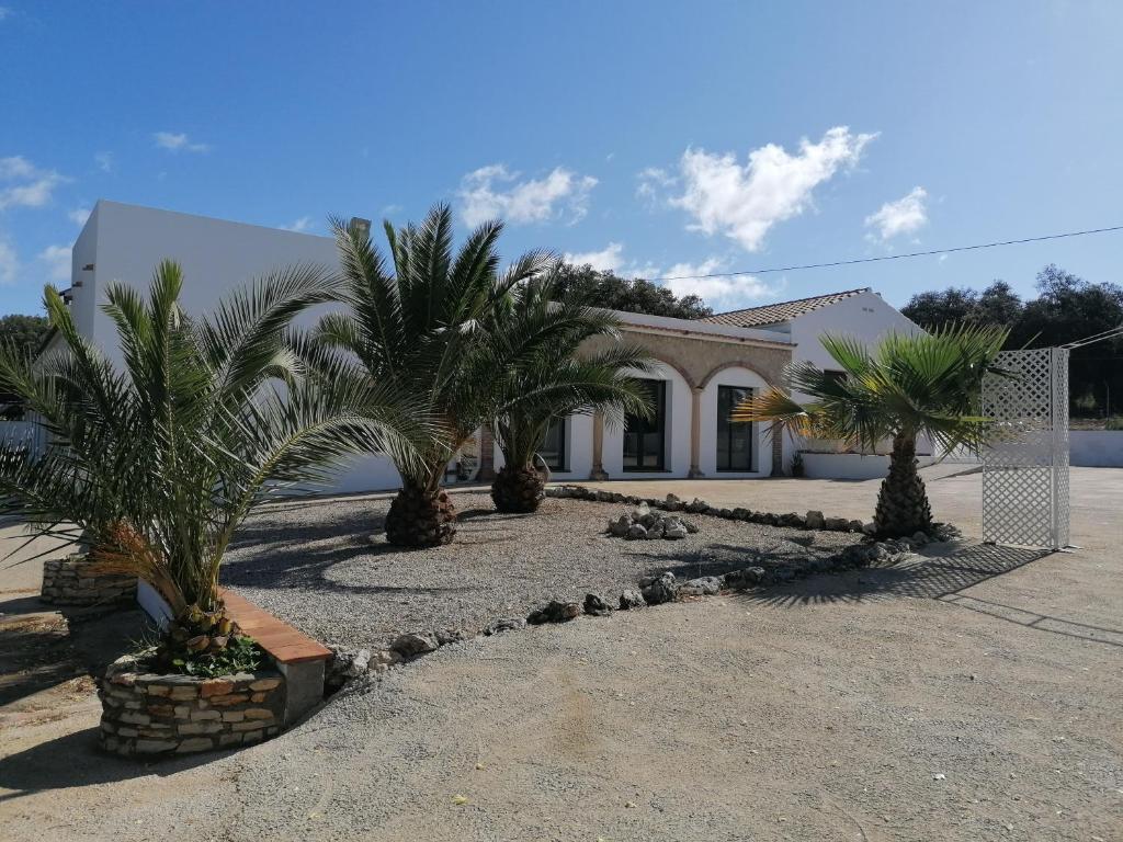 Jardín al aire libre en Alojamiento Rural El Chaparral