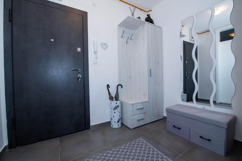 Koupelna v ubytování Athena Apartman