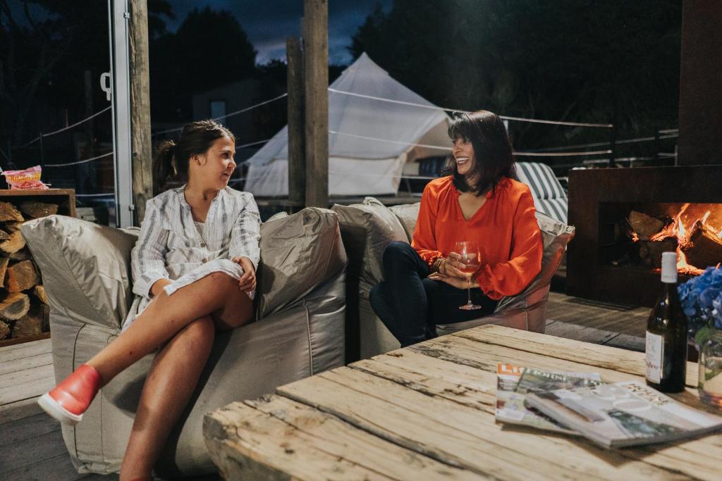 Hosté ubytování Oakridge Glamping