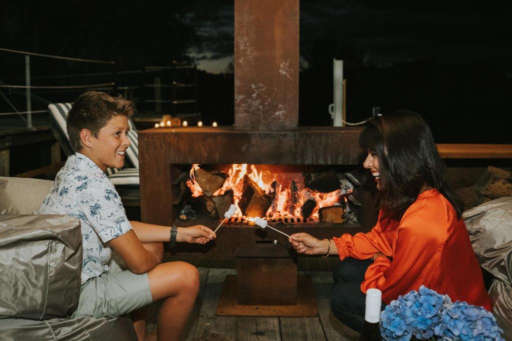 Hosté ubytování Oakridge Glamping