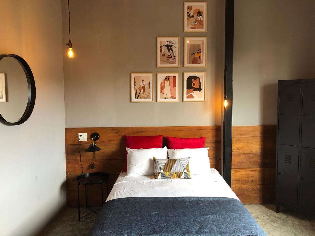 Letto o letti in una camera di Canova