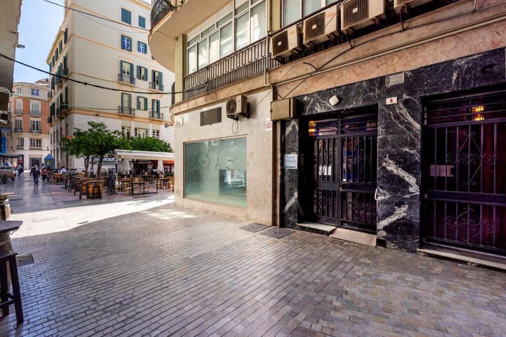 Budynek, w którym mieści się apartament