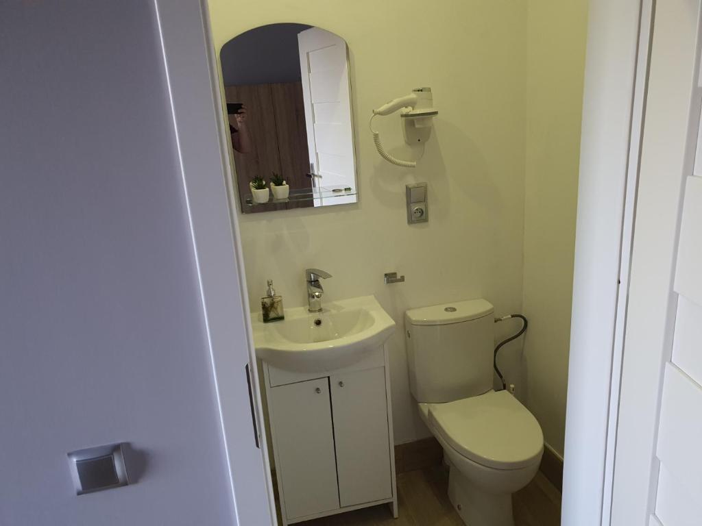 Kúpeľňa v ubytovaní Jasna Hotelik self check-in