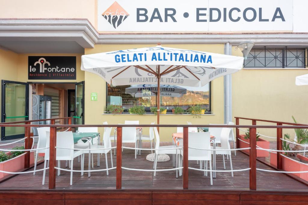 Certifikát, hodnocení, plakát nebo jiný dokument vystavený v ubytování Residence Le Fontane