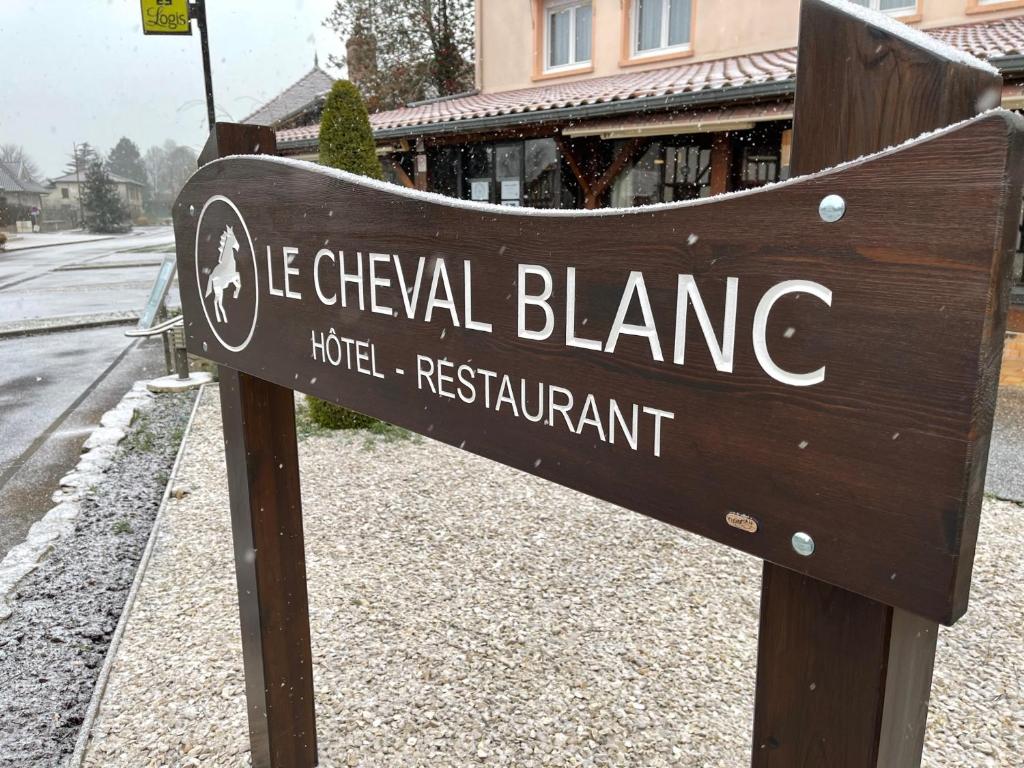 Certifikát, hodnocení, plakát nebo jiný dokument vystavený v ubytování Le Cheval Blanc - Lac du Der - Logis Hotel