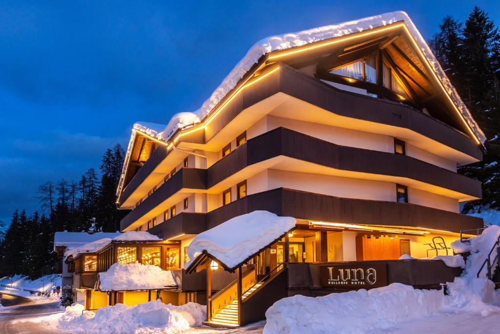 Luna Wellness Hotel v zimě