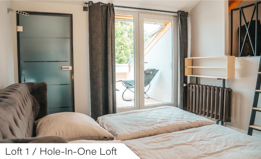 Postel nebo postele na pokoji v ubytování Events and Stay