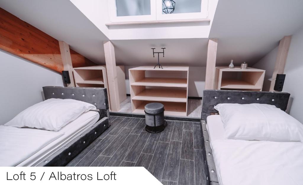 Postel nebo postele na pokoji v ubytování Events and Stay