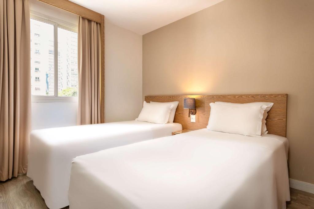 Wyndham Sao Paulo Paulista - 豪华套房，带2张双人床，不吸烟