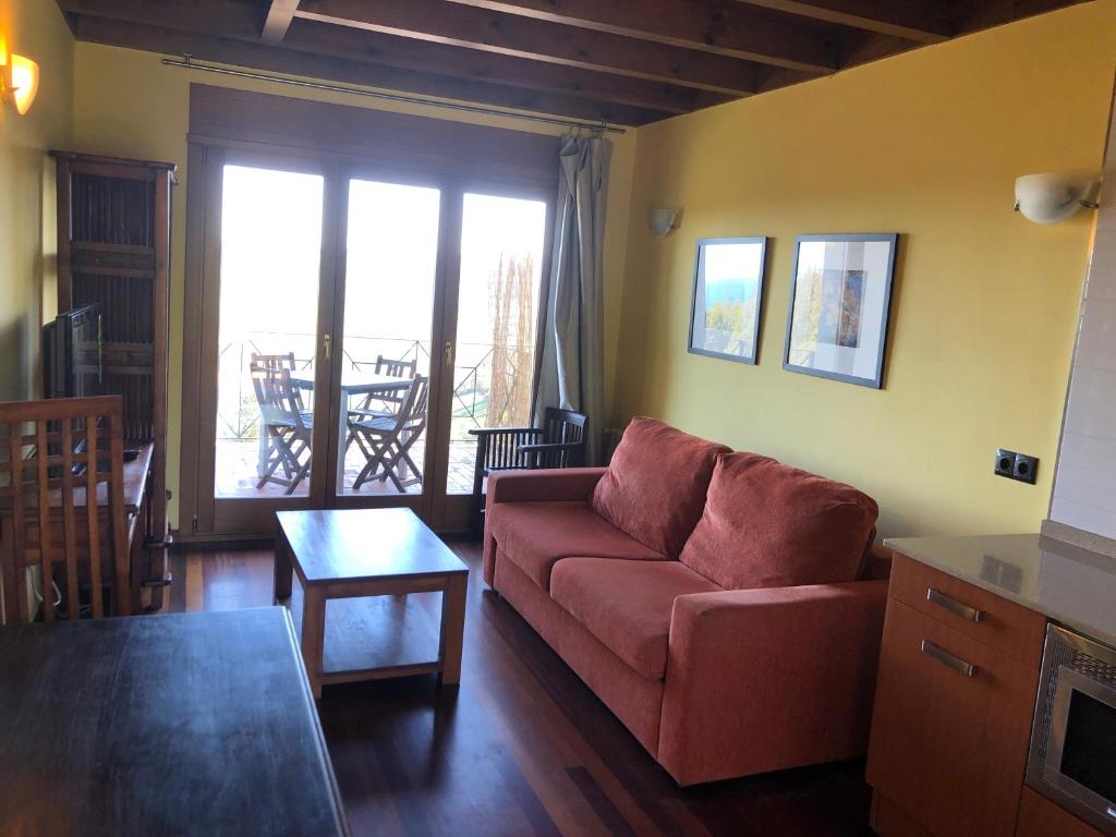 Posezení v ubytování Apartamentos Monterodiles
