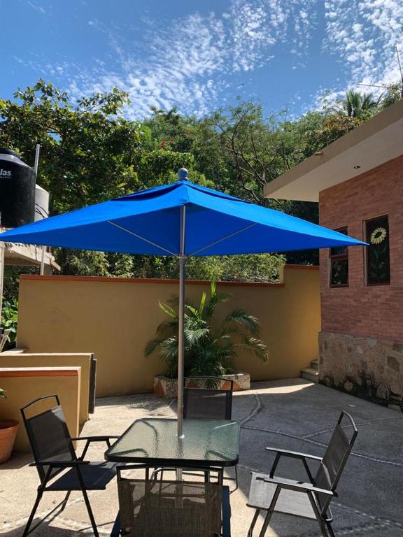 Patio nebo venkovní prostory v ubytování Casa palmito cerca de la playa